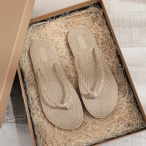 Jute Rope Sandals (Boho Rope Sandals)